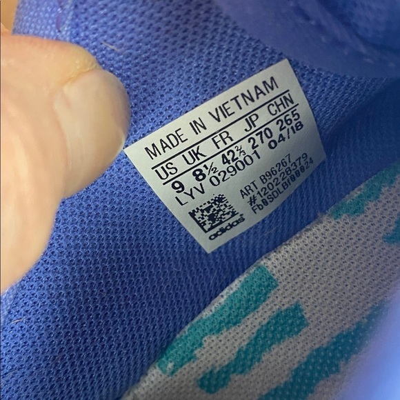 Adidas Matchcourt RX Nora Vasconcellos Real Lilac Sneakers Sz 9 - Picture 10 of 12